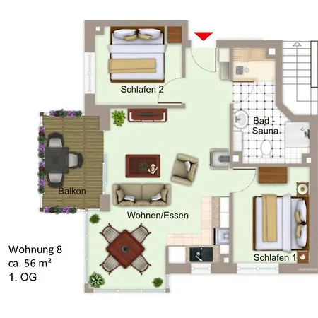 Apartment Ostseebrise 8 - *